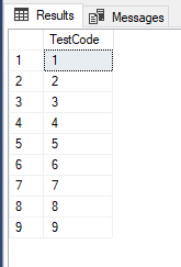 Xparam result